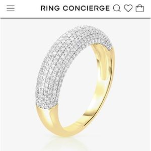 Ring Concierge Pave Diamond Cloud Ring